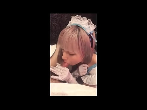 ❤️ Японы шүтээн [маюка], Францын үйлчлэгчийн хувцас, 1-р хэсэг, лосьоноор дарж, хөхрөх ❤️ Чанартай порно манайд ☑